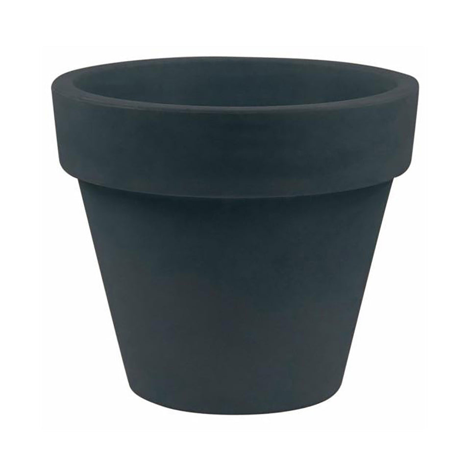 Maceta Planter Outdoor Vondom Anthracite XXLarge: 78.75 in Dia 