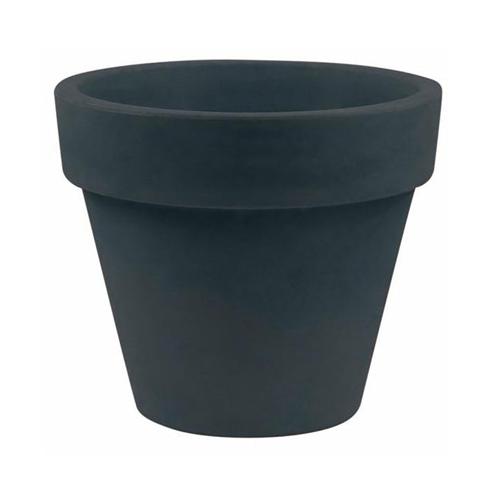 Maceta Planter Outdoor Vondom Anthracite XXLarge: 78.75 in Dia 