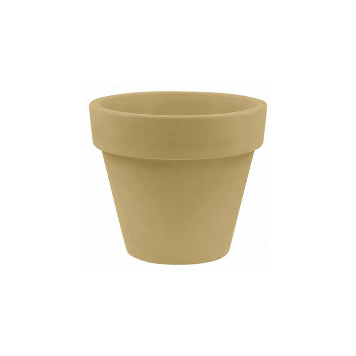 Maceta Planter Outdoor Vondom Beige XSmall: 19.75 in Dia 