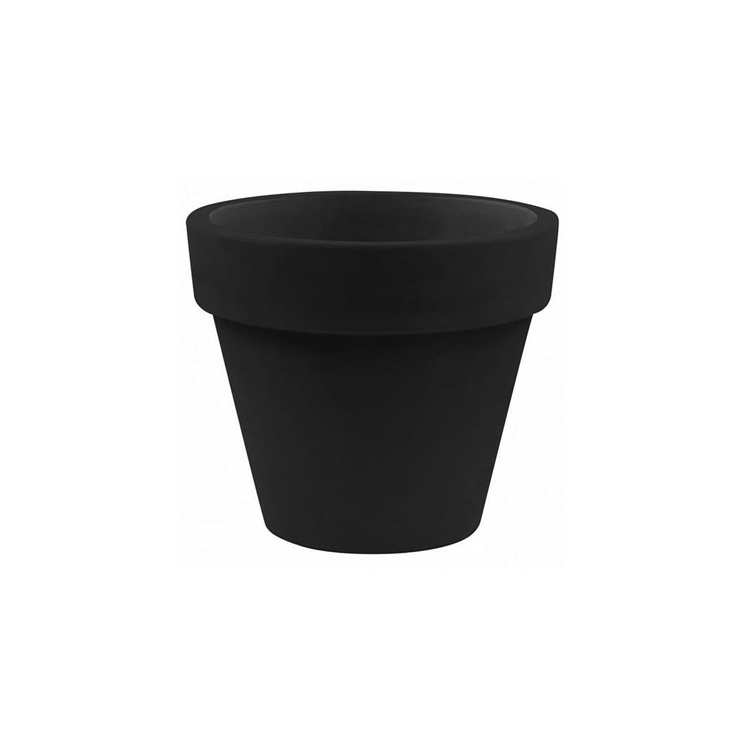 Maceta Planter Outdoor Vondom Black XSmall: 19.75 in Dia 