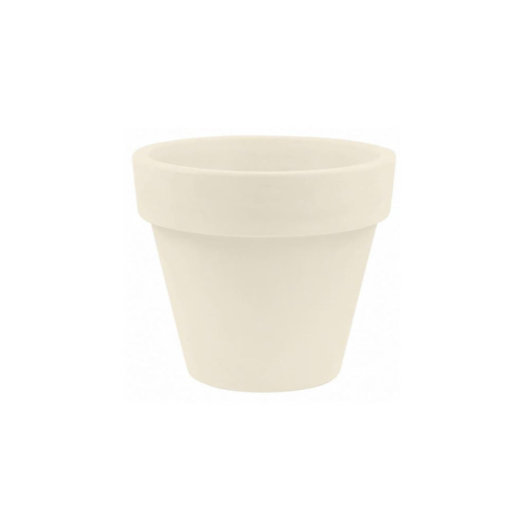 Maceta Planter Outdoor Vondom Ecru XSmall: 19.75 in Dia 