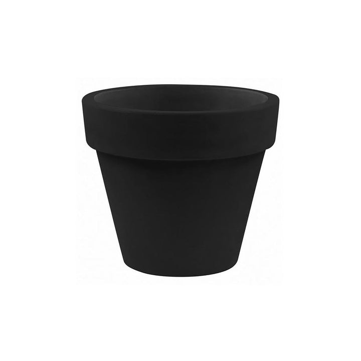 Maceta Planter Outdoor Vondom Black Small: 23.5 in Dia 
