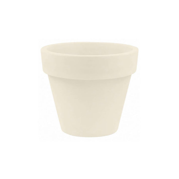 Maceta Planter Outdoor Vondom Ecru Small: 23.5 in Dia 