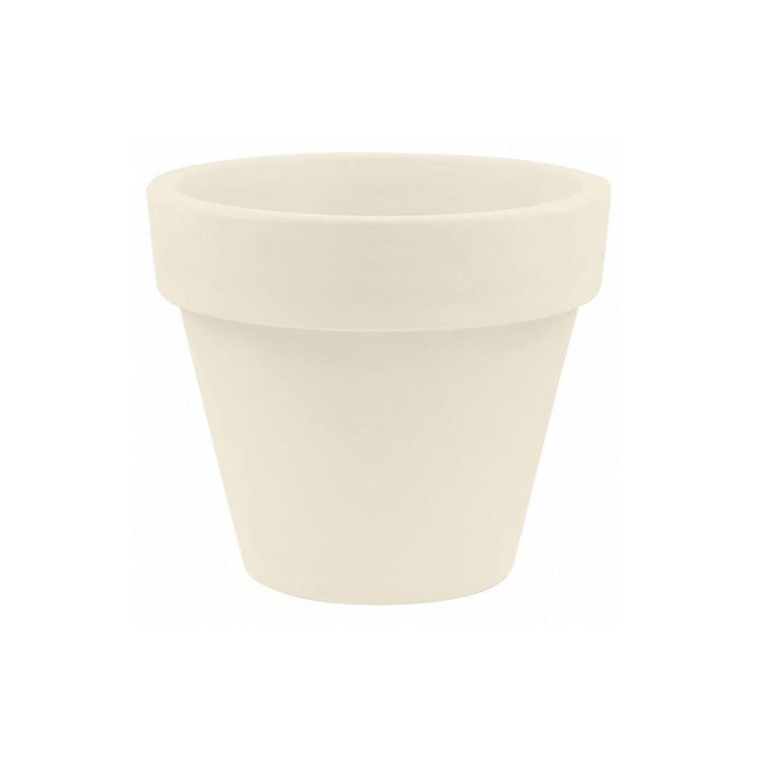 Maceta Planter Outdoor Vondom Ecru Medium: 31.5 in Dia 