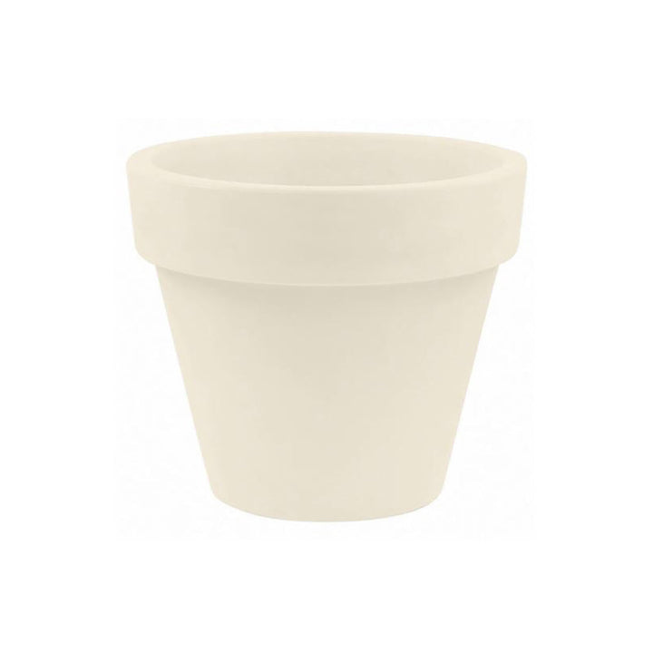 Maceta Planter Outdoor Vondom Ecru Medium: 31.5 in Dia 
