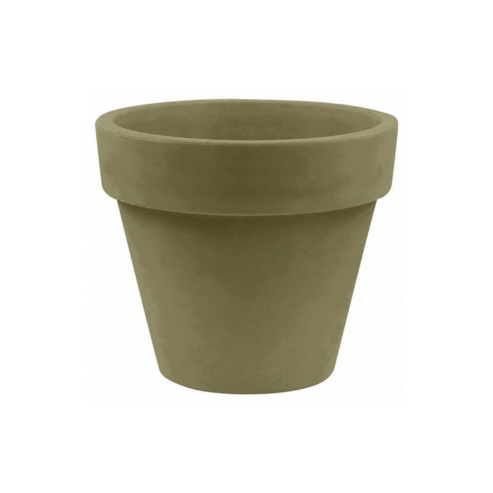 Maceta Planter Outdoor Vondom Khaki Medium: 31.5 in Dia 
