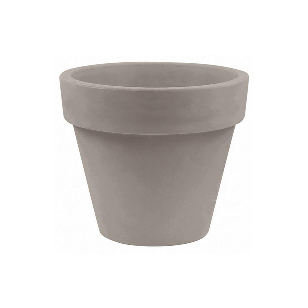 Maceta Planter Outdoor Vondom Taupe Medium: 31.5 in Dia 