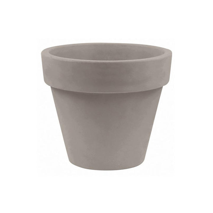 Maceta Planter Outdoor Vondom Taupe Medium: 31.5 in Dia 