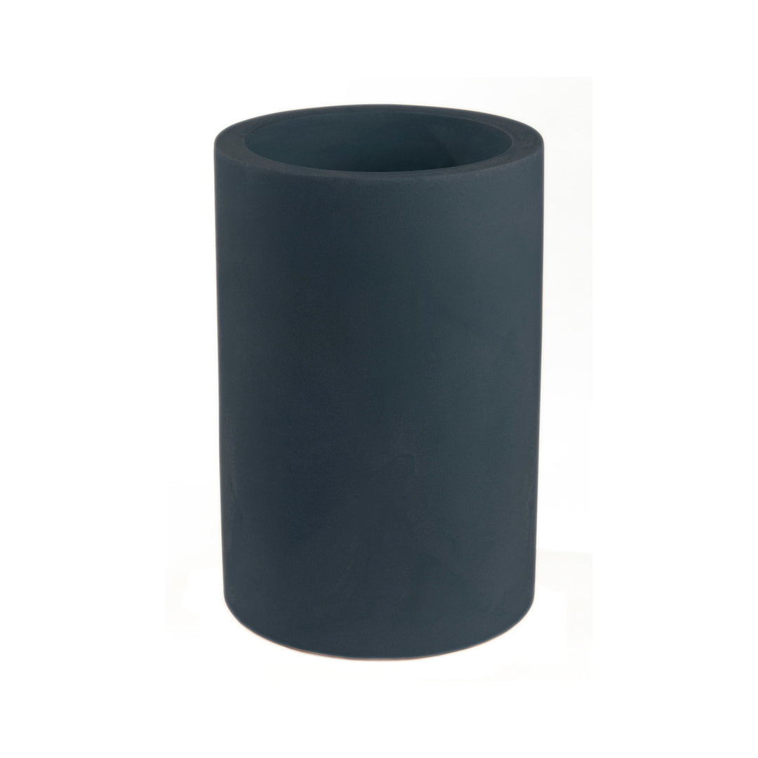 Cilindro Planter Outdoor Vondom Anthracite Small-Tall 