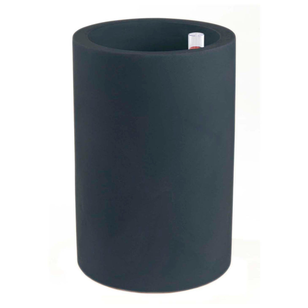 Cilindro Planter with Self-Watering System Outdoor Vondom Anthracite Small-Tall 