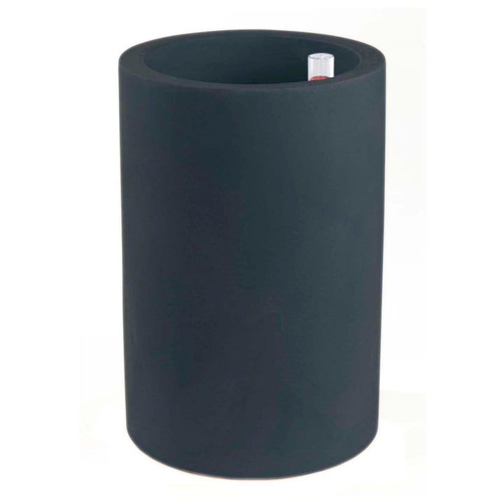 Cilindro Planter with Self-Watering System Outdoor Vondom Anthracite Small-Tall 