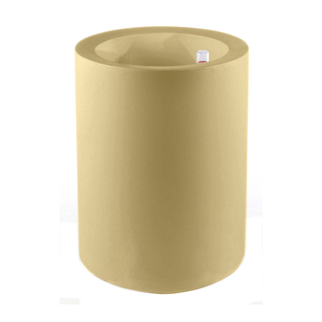 Cilindro Planter with Self-Watering System Outdoor Vondom Beige Small-Tall 