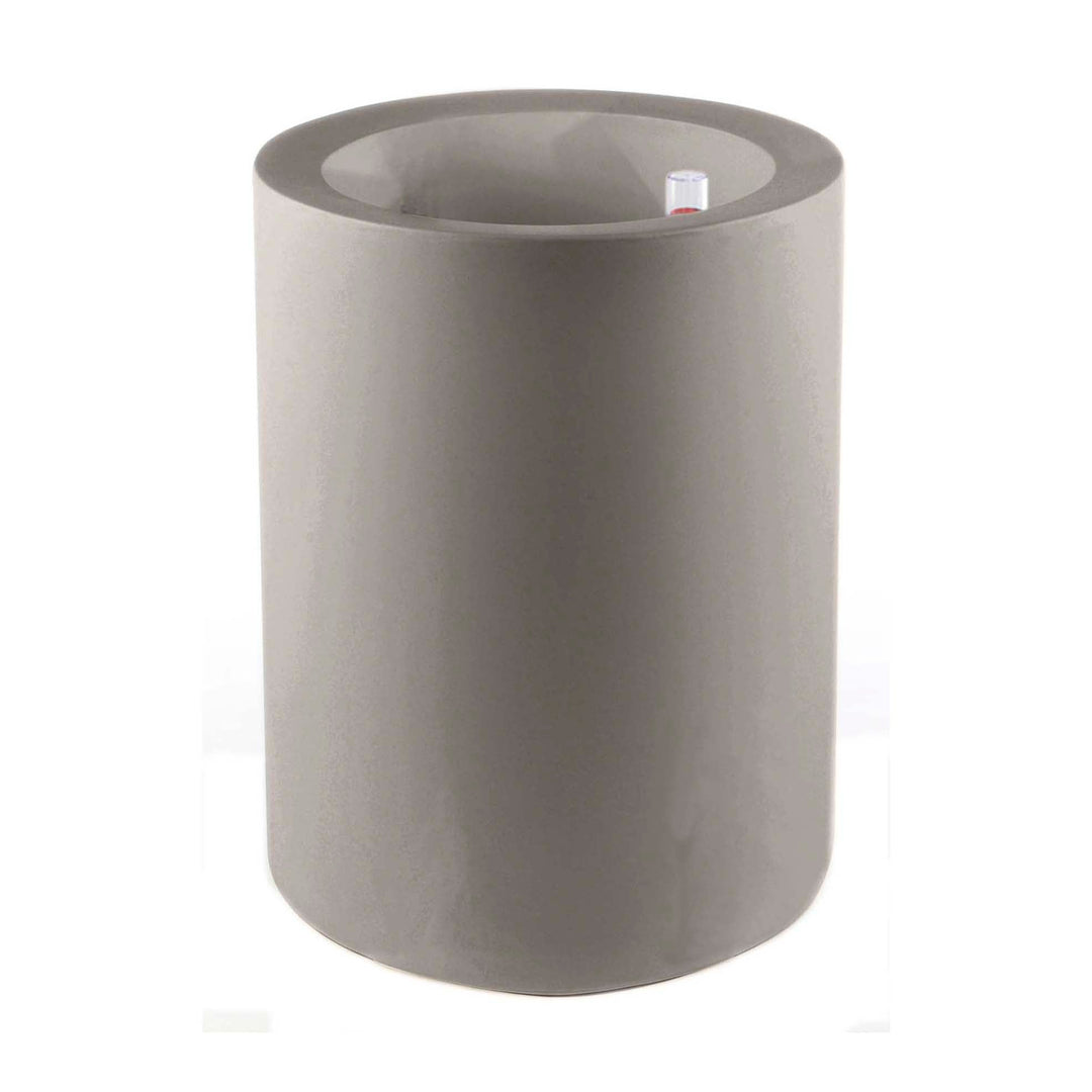 Cilindro Planter with Self-Watering System Outdoor Vondom Taupe Small-Tall 