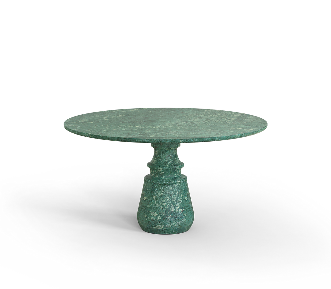 Pietra Round Estremoz Dining Table  Boca Do Lobo Guatemala Marble  