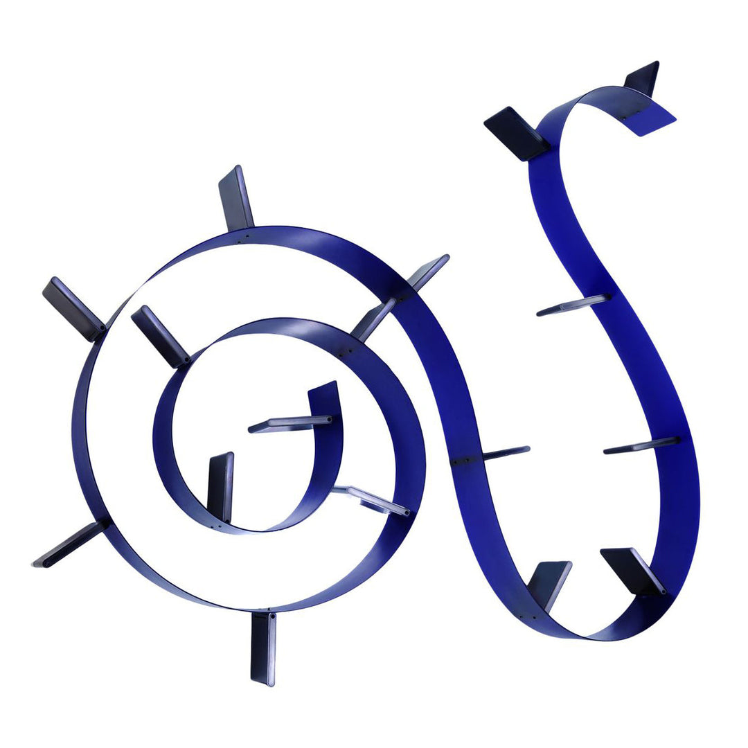 Bookworm Bookshelf - 17 Bookends Bookcases & Standing Shelves Kartell Cobalt