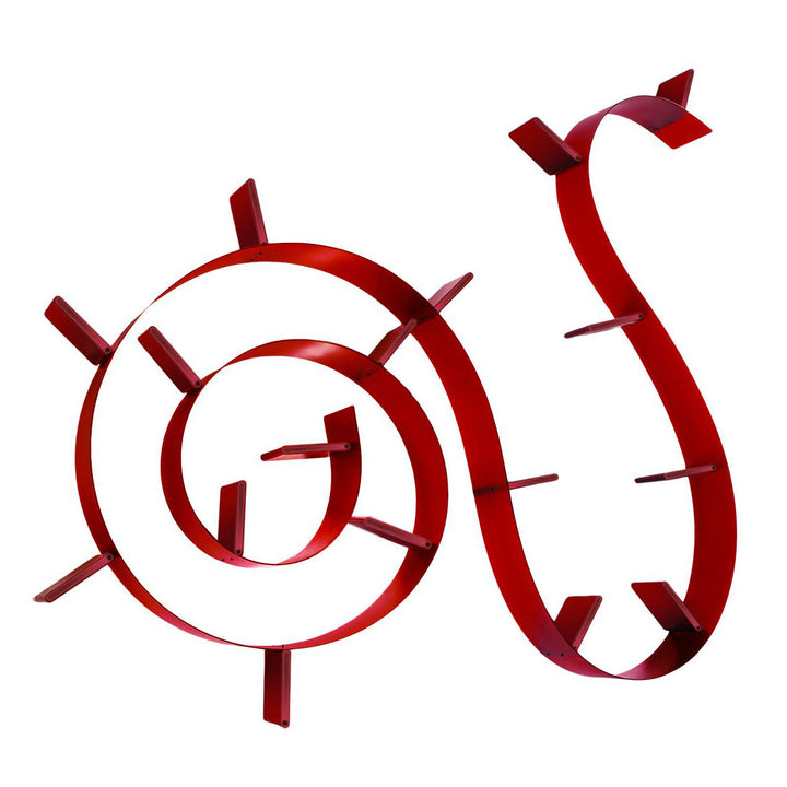 Bookworm Bookshelf - 17 Bookends Bookcases & Standing Shelves Kartell Wine Red