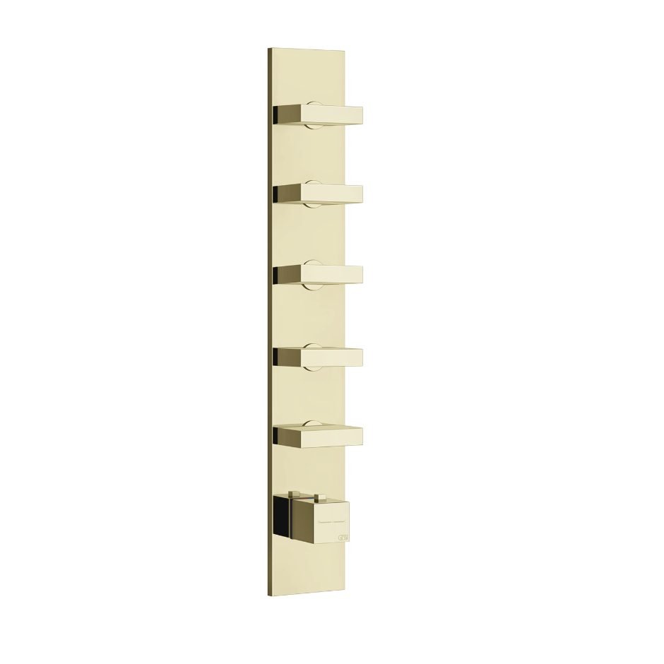 Rettangolo Wellness Thermostatic Shower Mixer Showers GESSI Brass PVD