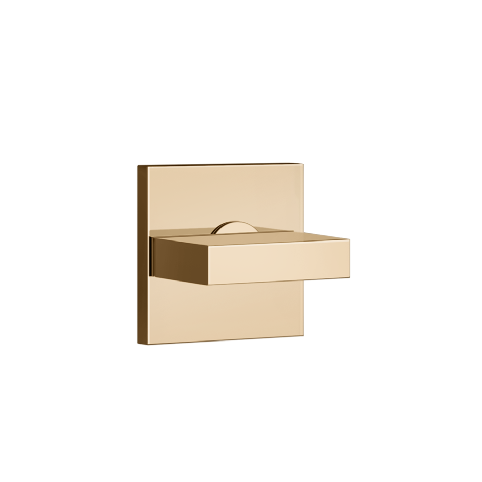 Rettangolo Individual Thermostatic Volume Control Trim Showers GESSI Warm Bronze PVD