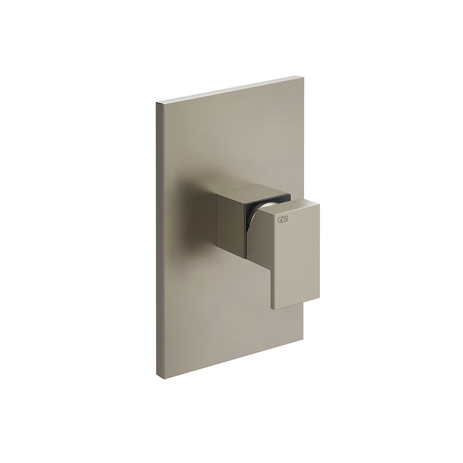 Rettangolo Shower Mixer - 44602 Bathroom Accessories GESSI Finox Brushed Nickel