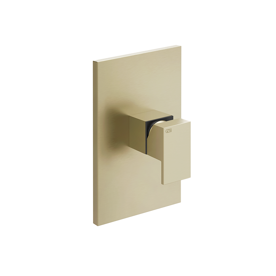 Rettangolo Shower Mixer - 44602 Bathroom Accessories GESSI Brass Brushed PVD