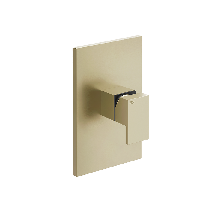 Rettangolo Shower Mixer - 44602 Bathroom Accessories GESSI Brass Brushed PVD