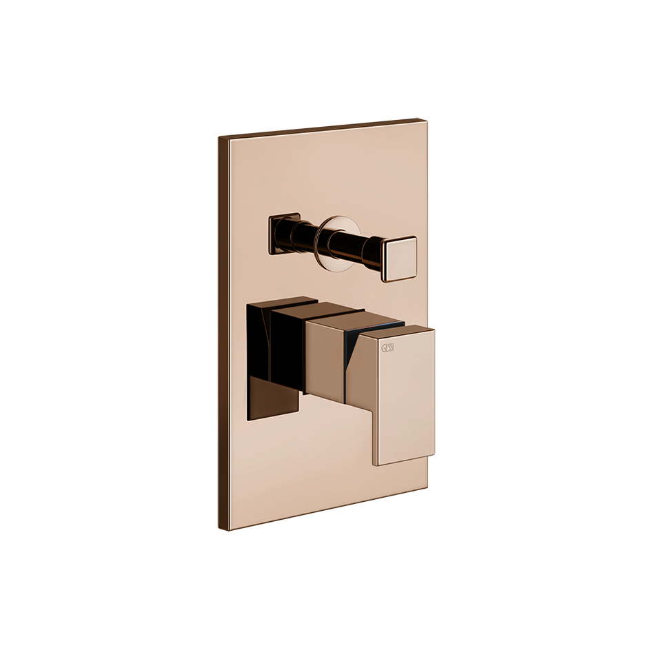 Rettangolo Shower Mixer - 44604 Bathroom Accessories GESSI Copper PVD