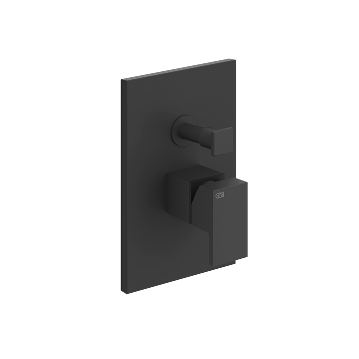 Rettangolo Shower Mixer - 44604 Bathroom Accessories GESSI Matte Black