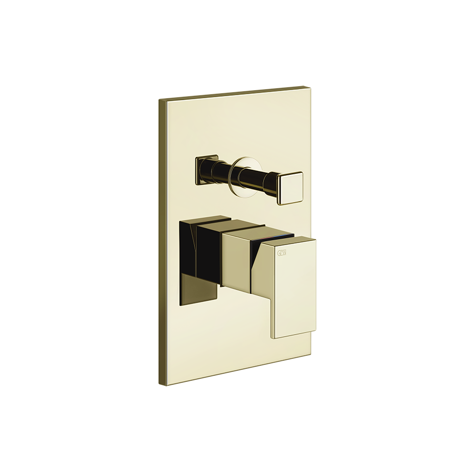 Rettangolo Shower Mixer - 44604 Bathroom Accessories GESSI Brass PVD