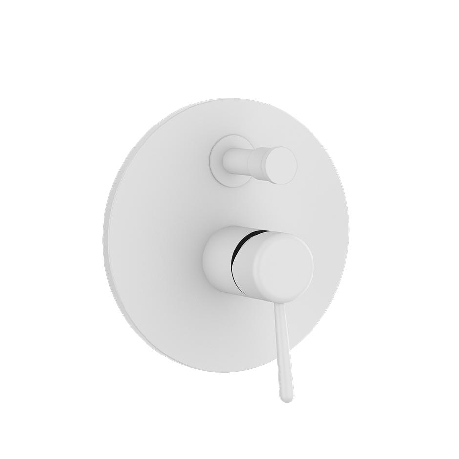 Goccia Bath Mixer - 44678 Bathroom Accessories GESSI Matte White