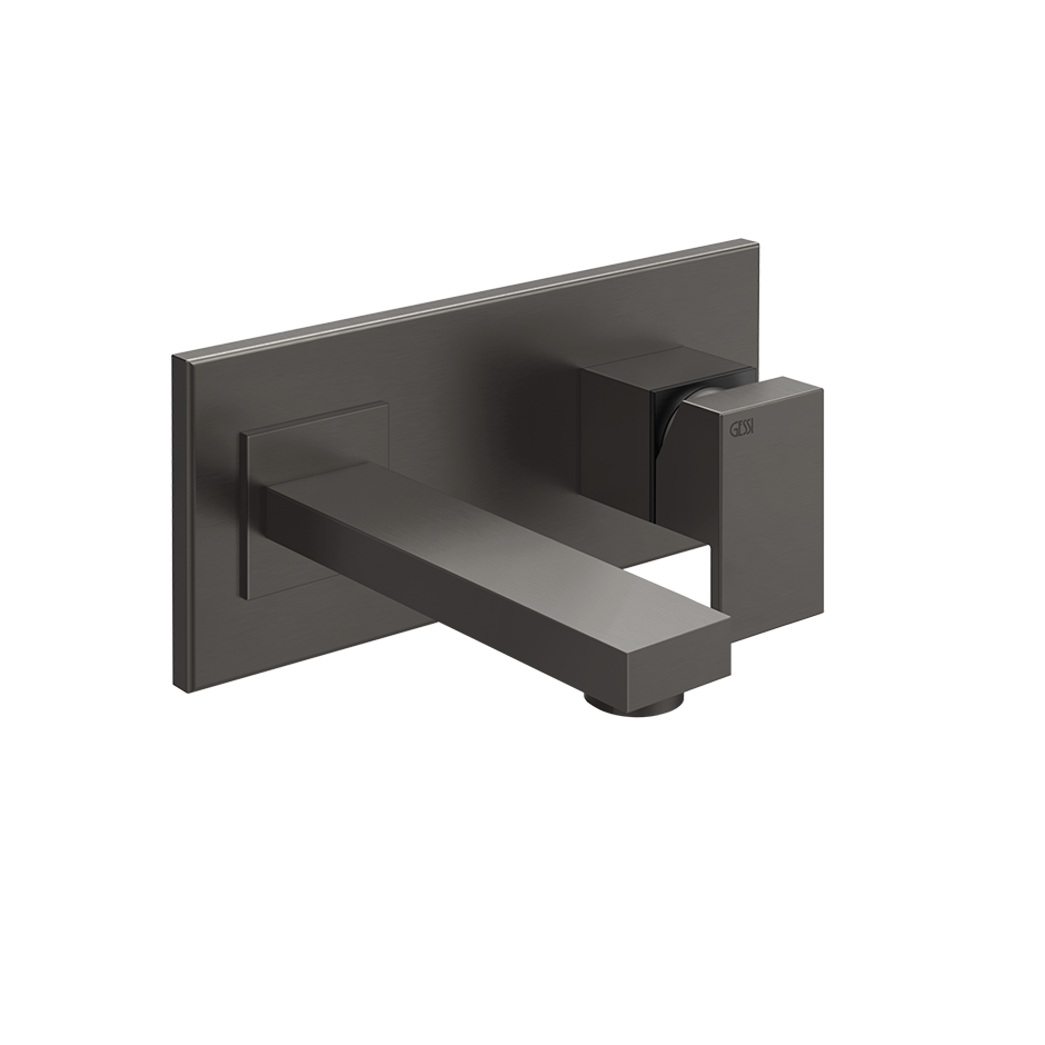 Rettangolo Bath Mixer - 44834 Bathroom Accessories GESSI Black Metal Brushed PVD