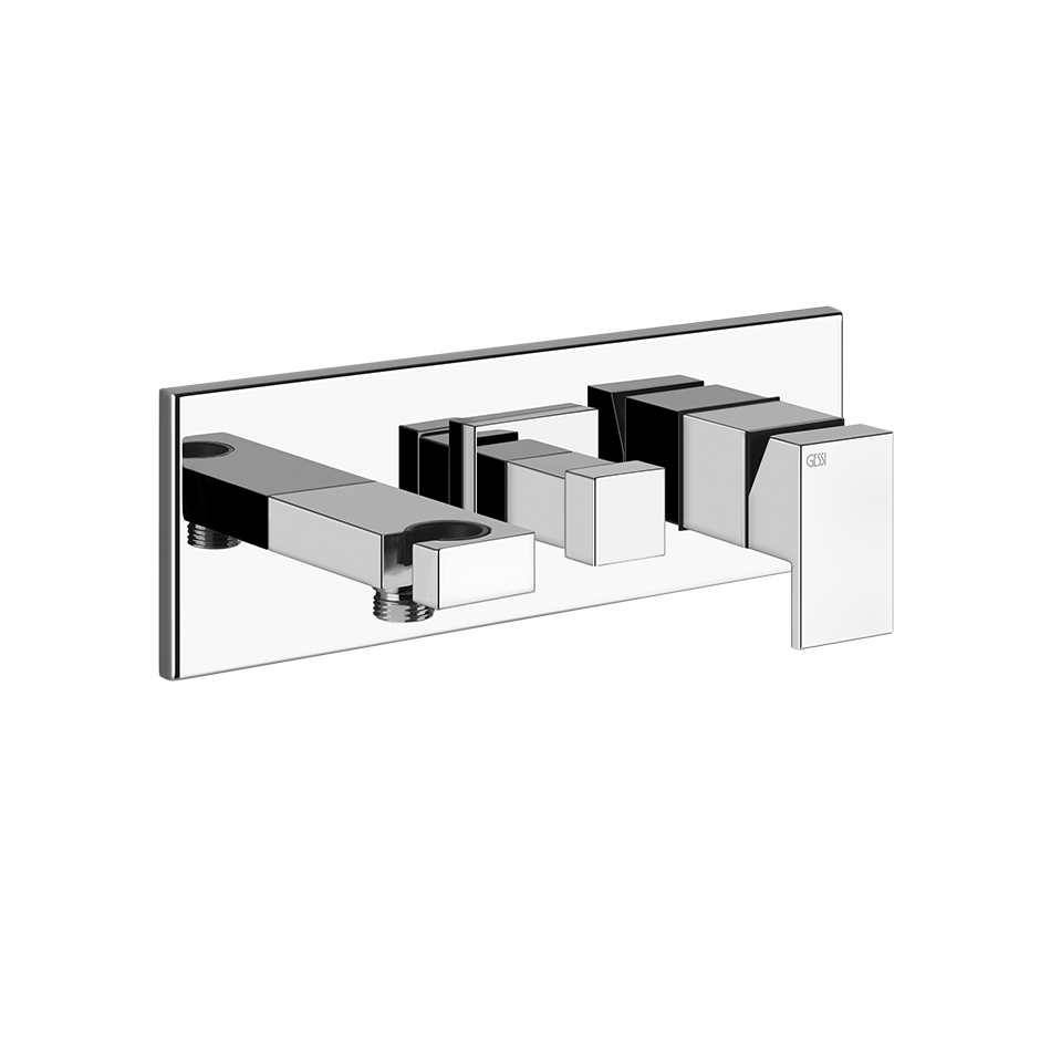 Rettangolo Shower Mixer - 44910 Bathroom Accessories GESSI Chrome