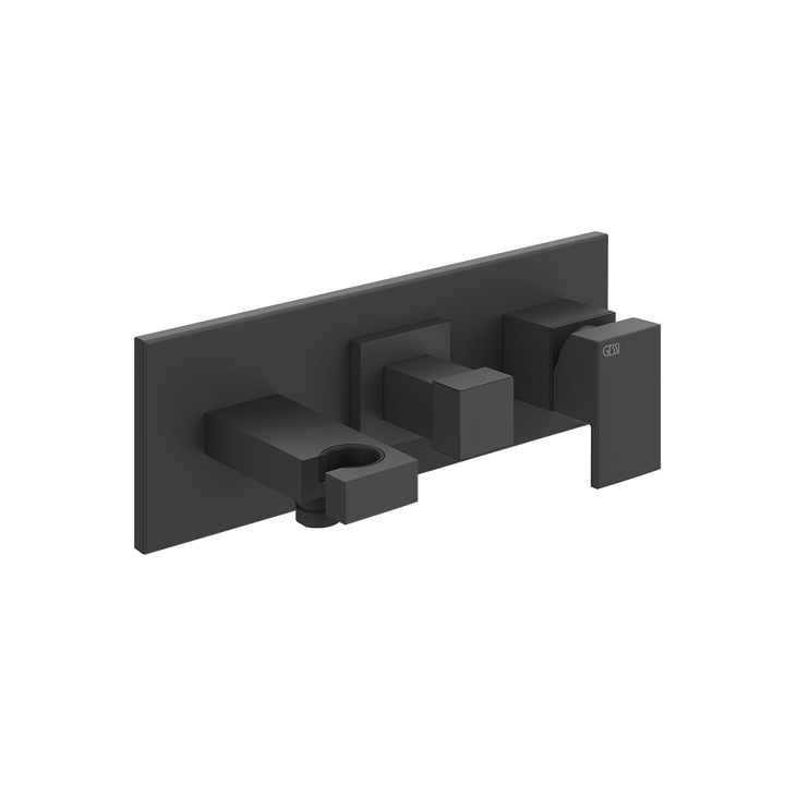 Rettangolo Shower Mixer - 44911 Bathroom Accessories GESSI Matte Black