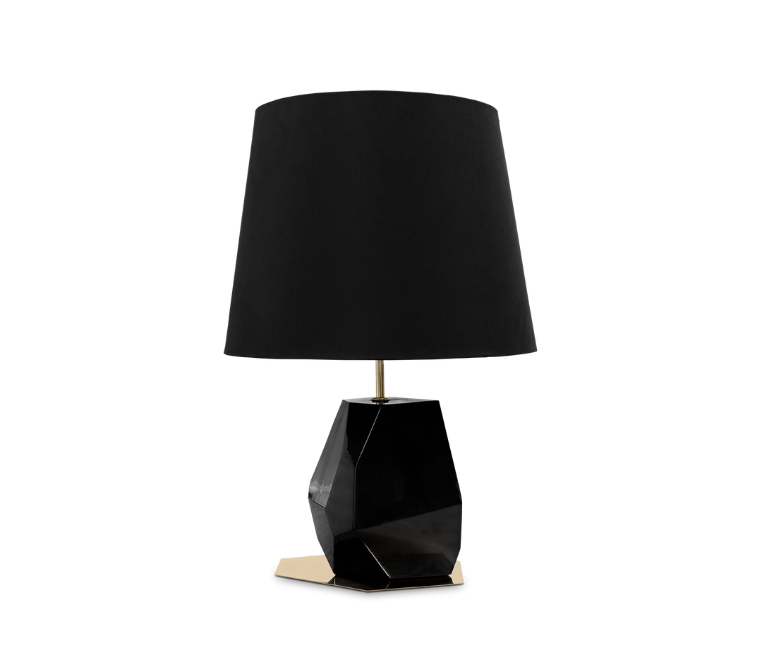 Feel Small Table Lamp  Boca Do Lobo Black  