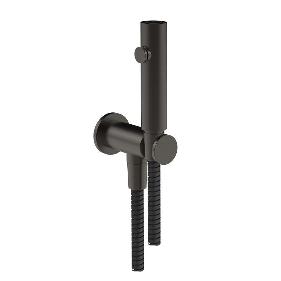 Anello Hydrobrush - 45121 Bathroom Accessories GESSI Black Metal Brushed PVD