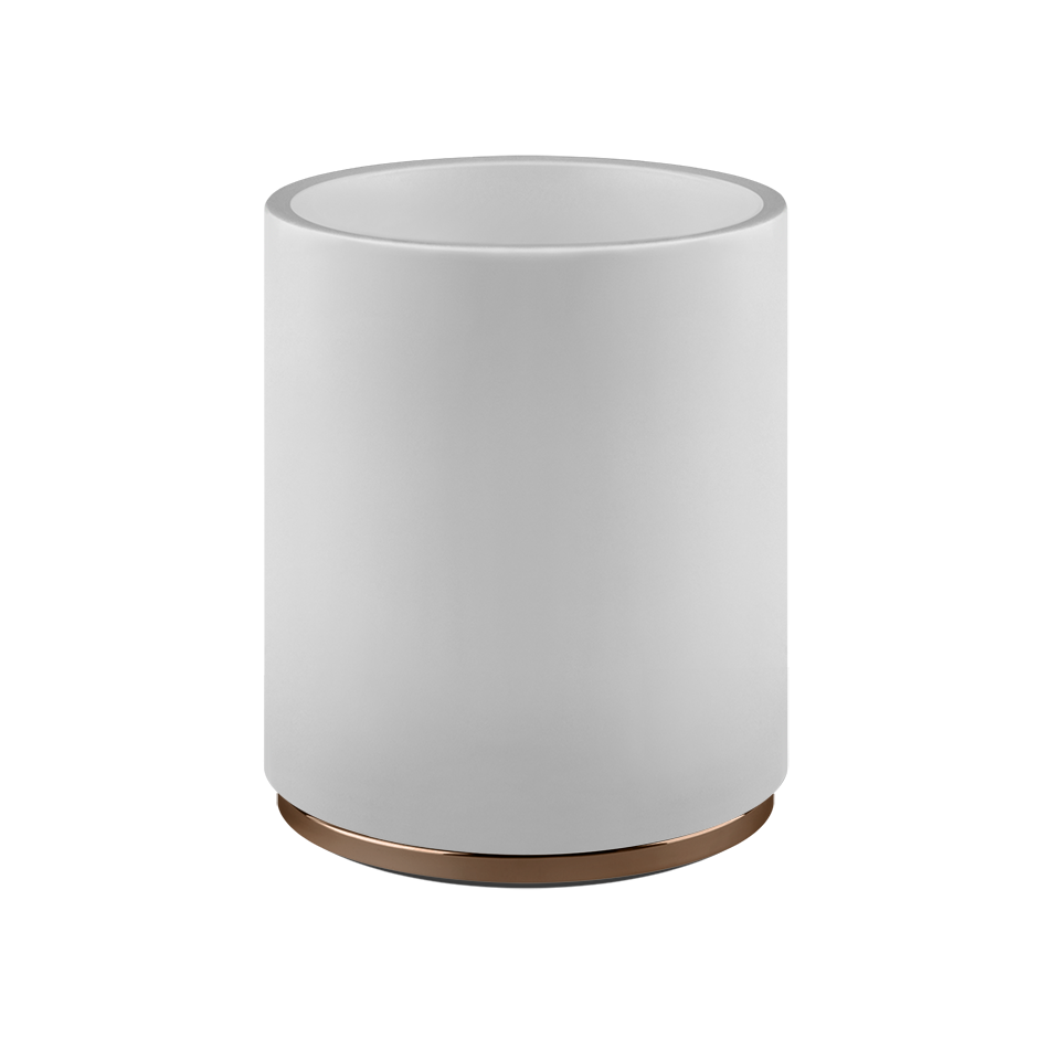 Anello Waste Paper Basket - 45590 Bathroom Accessories GESSI Copper PVD