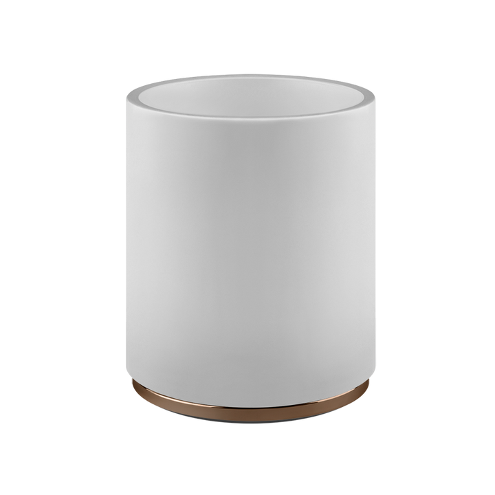 Anello Waste Paper Basket - 45590 Bathroom Accessories GESSI Copper PVD
