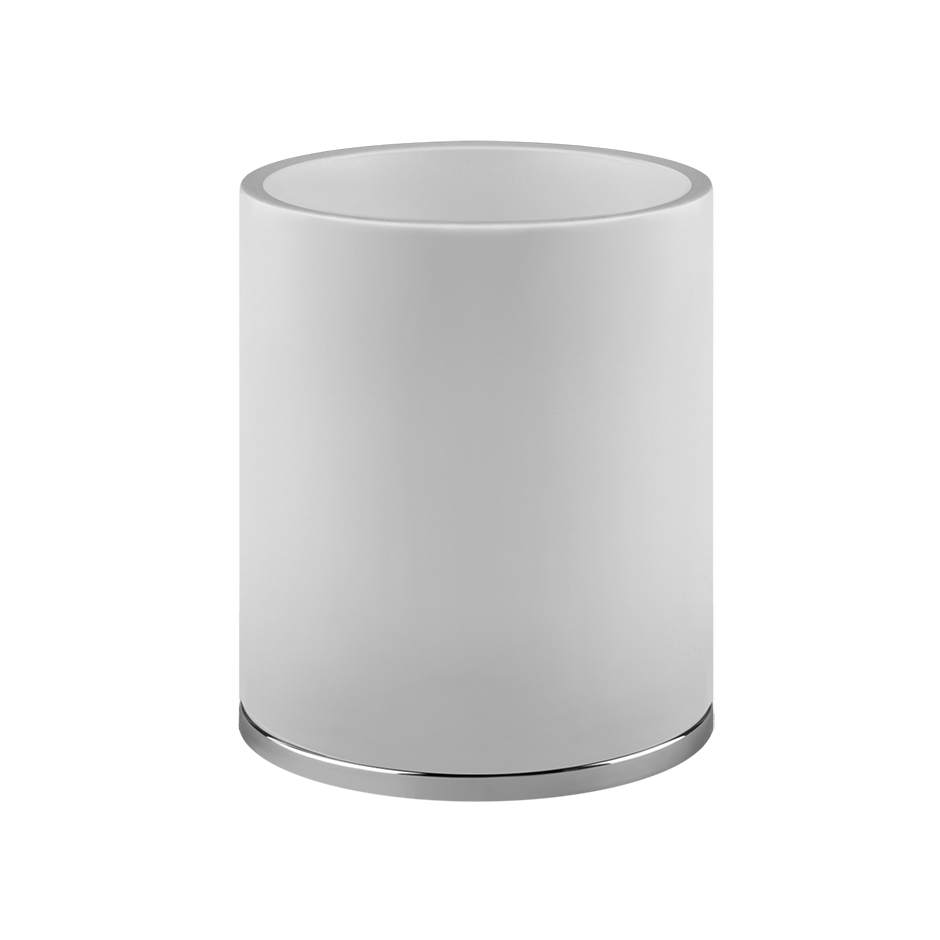 Anello Waste Paper Basket - 45590 Bathroom Accessories GESSI Chrome