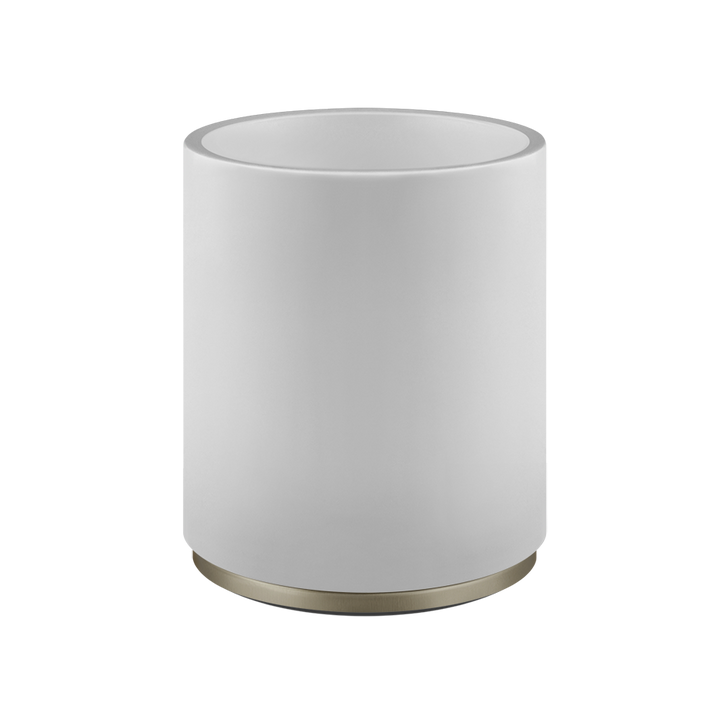 Anello Waste Paper Basket - 45590 Bathroom Accessories GESSI Finox Brushed Nickel