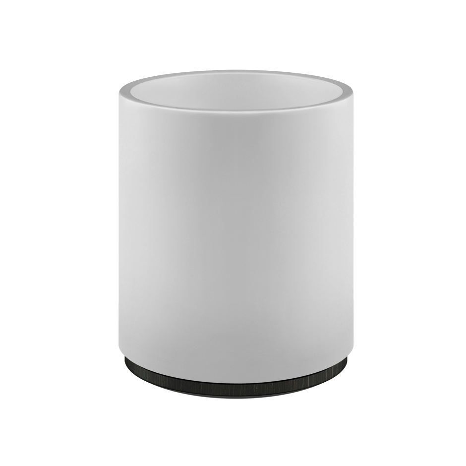 Anello Waste Paper Basket - 45590 Bathroom Accessories GESSI Aged Bronze