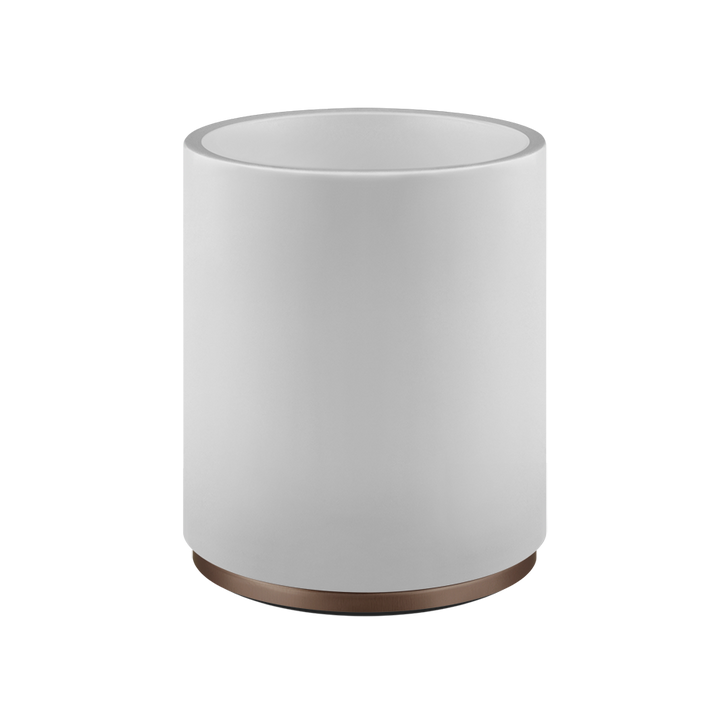 Anello Waste Paper Basket - 45590 Bathroom Accessories GESSI Copper Brushed PVD