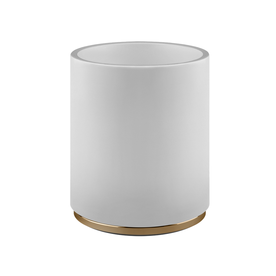 Anello Waste Paper Basket - 45590 Bathroom Accessories GESSI Warm Bronze PVD