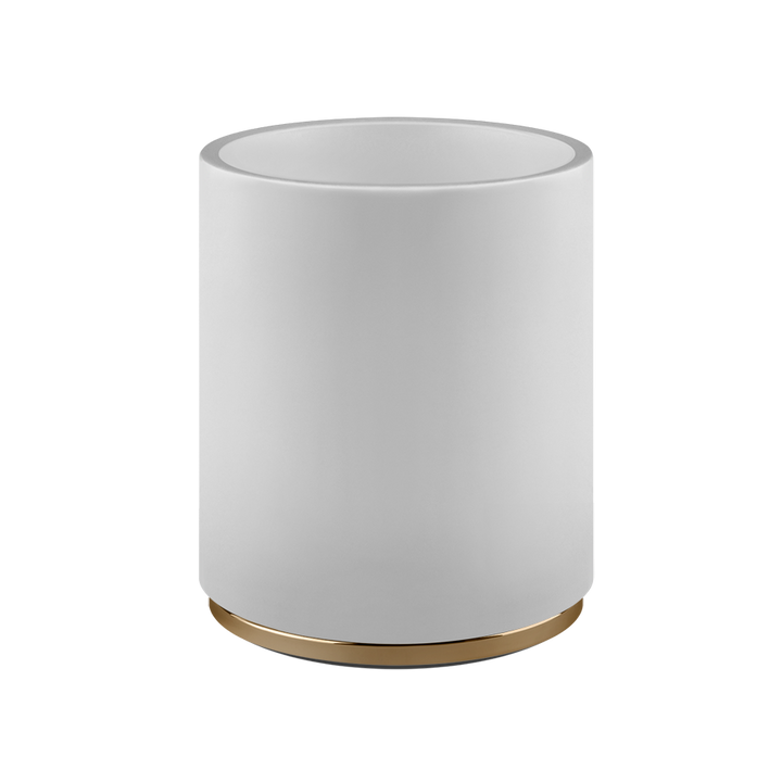 Anello Waste Paper Basket - 45590 Bathroom Accessories GESSI Warm Bronze PVD