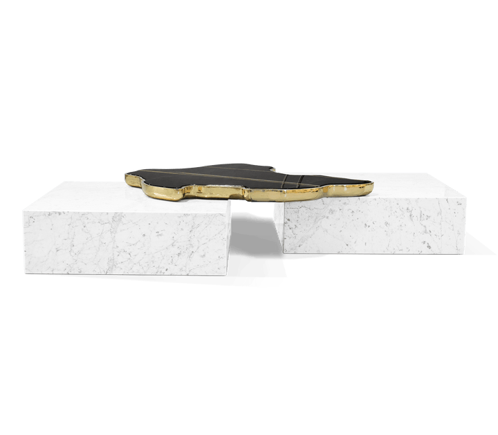 Navarra Center Table  Boca Do Lobo Black White  