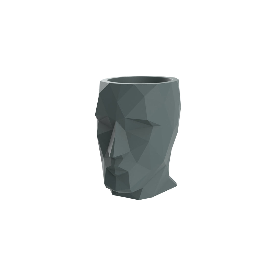 Adan Planter Outdoor Vondom Modo Green Small: 11.75 in width