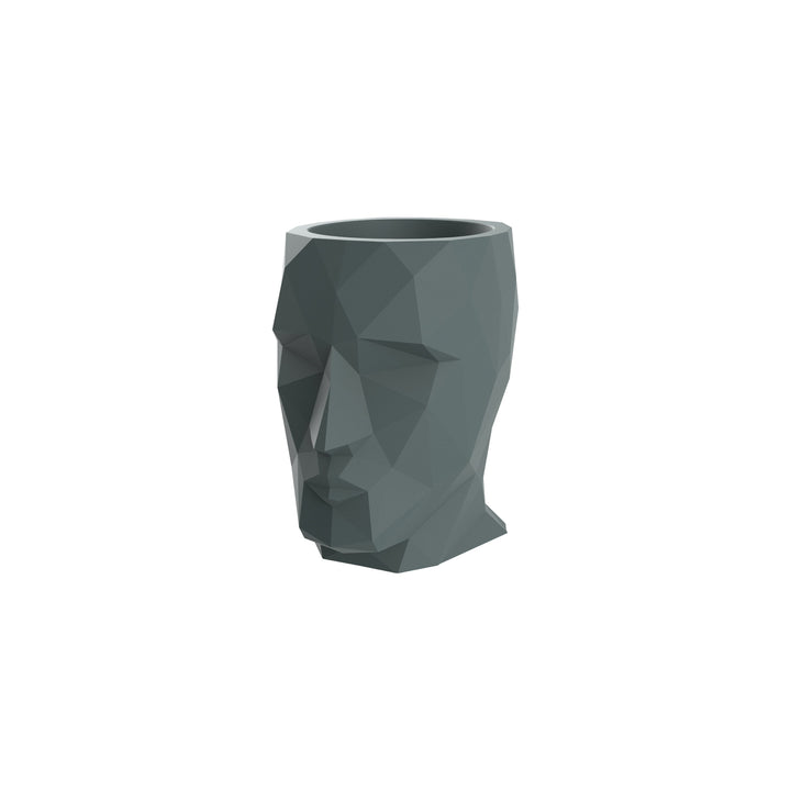 Adan Planter Outdoor Vondom Modo Green Small: 11.75 in width