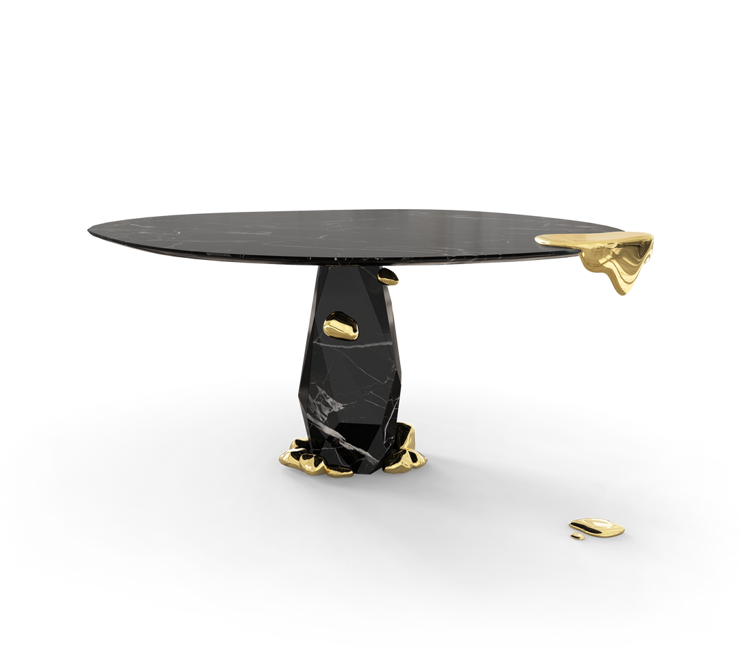 diamond dining table Dining Tables Boca Do Lobo diamond nero marquina
