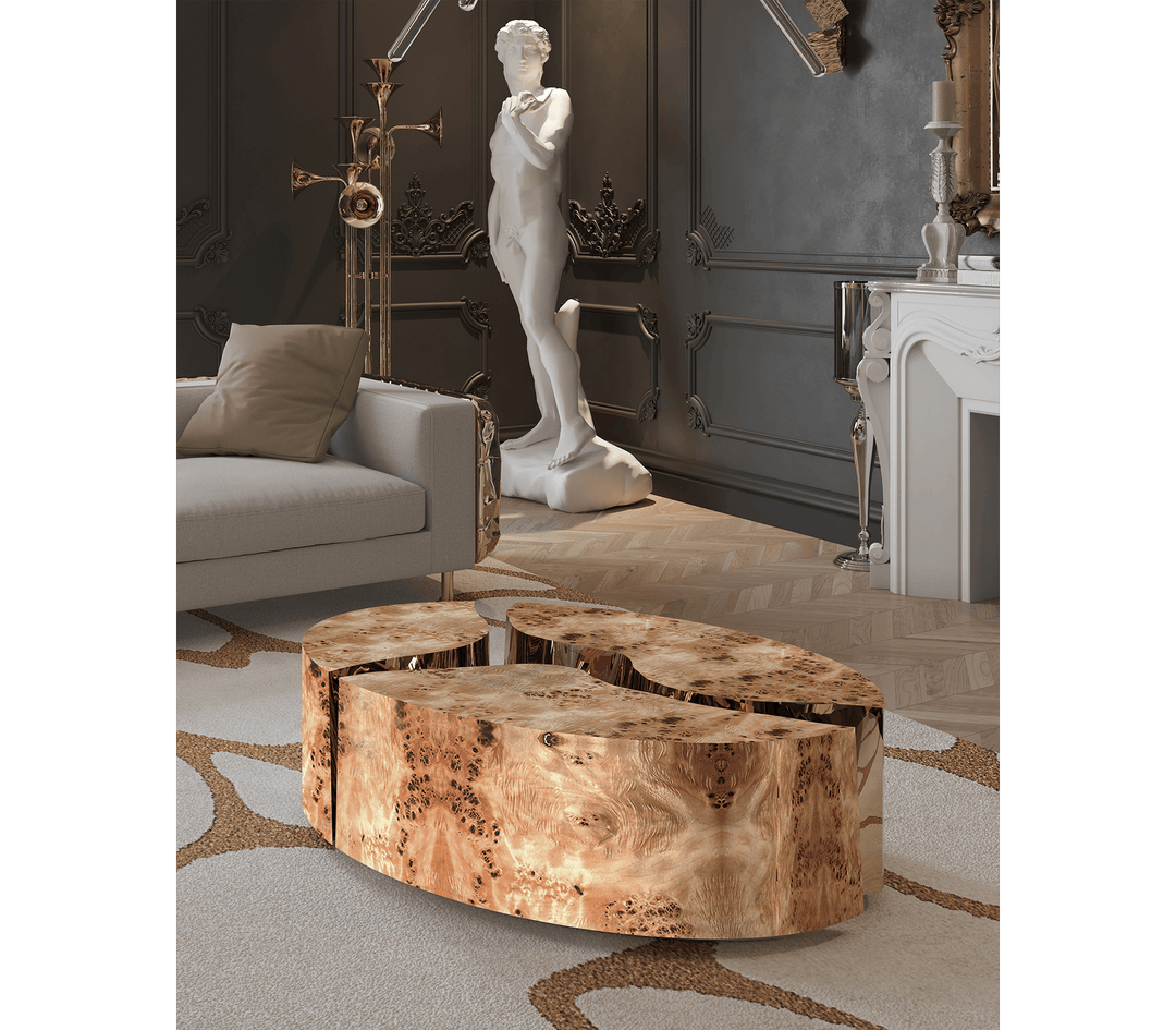 Lapiaz Oval Center Table  Boca Do Lobo   