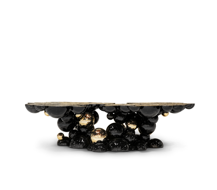 Newton Center Table  Boca Do Lobo Black  