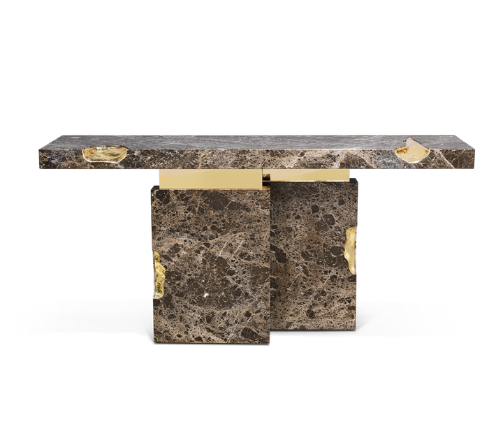 Empire Console  Boca Do Lobo Emperador Marble  