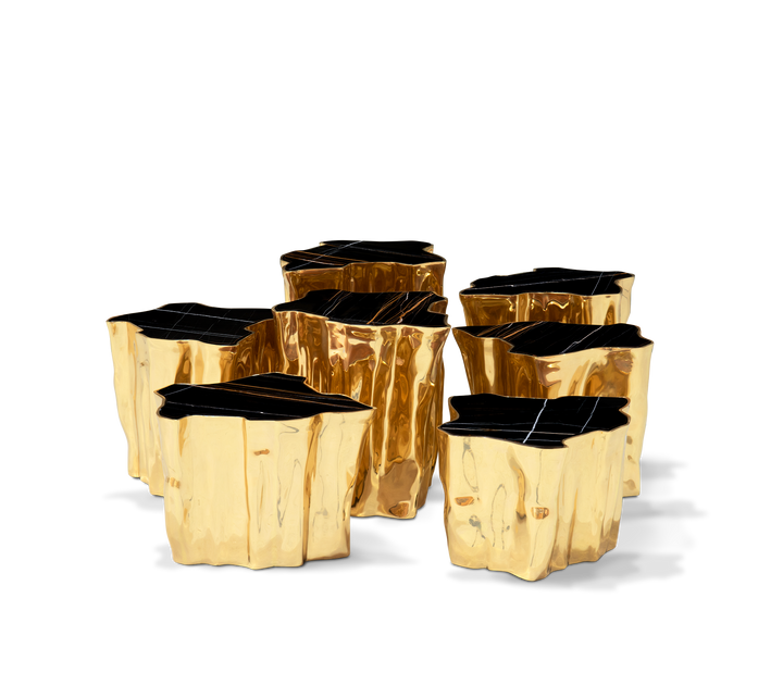 Eden Series Center Table  Boca Do Lobo Series Black  